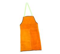 Housoutil Grembiule da Lavoro in Pelle Resistente al Calore per Saldatura e Carpenteria e Antigrasso Adatto per Officina e Uso Professionale