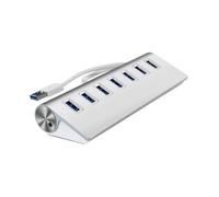 Housoutil Hub Dati Compatto Uscite Usb Per Pc Unità Flash Usb e Altri Dispositivi Trasferisci Dati Velocità Elevate Per Viaggi e Trasporto