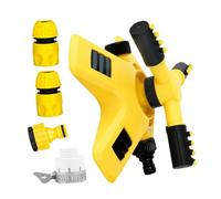 Housoutil Irrigatore Rotante Automatico per Prato con Angolo Regolabile e Spruzzo Obliquo in Abs con Connettore 1/2 Pollice per Irrigazione Giardino e Prato