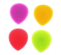 Housoutil Kit Di Pulizia Per Spazzole Per Il Viso 4 Pezzi in Silicone Materiale Sicuro Massaggio Delicato Per La Pelle Per Familiari E Amici