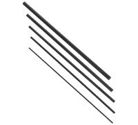 Housoutil Kit Riparazione Canna Carbonio 5 Pezzi Punte Ricambio e Guida per Pesca a Spinning in Acqua e Salata