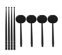 Housoutil Kit Terapeutico 8 Pezzi di Occlusori Oculari Neri in Plastica Puntatori Manuali, Strumenti Portatili per Esami della Vista per Professionisti Oftalmici