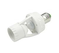 Housoutil Lampadina LED Sensore Infrarossi Portalampada Accensione Automatica Rilevamento Movimento Luminosità Regolabile Illuminazione Portatile