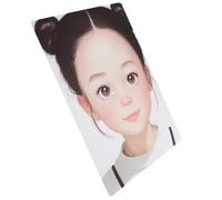 Housoutil Lavagna Stencil Colorato Riutilizzabile per Esercizi di Trucco Viso A4 in Plastica per Pratica Realistica e Progetti Creativi, Portatile per Truccatori Professionisti