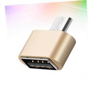 Housoutil Lettore Micro USB Otg Portatile per Schede di Memoria Adattatore Espansore per Telefono Sincronizzazione Dati e Trasferimento File per Smartphone e Tablet Colore Colore Casuale