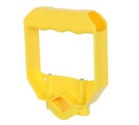 Housoutil Manico Regolabile per Badile e Rastrello da Giardino in Plastica Giallo Ergonomico Resistente e Durevole per Lavori di Giardinaggio e Neve