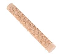 Housoutil Mattarello Facile da in Legno e Motivo Decorativo Unico Riutilizzabile per Argilla per Creativi e Artigianali