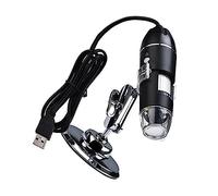 Housoutil Microscopio Digitale USB per Uso Domestico Microscopio Elettronico Ad con LED Regolabili per Adulti e Studenti Materiale Resistente