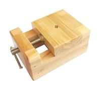 Housoutil Morsa di tenuta in legno per incisione, strumento professionale in legno durevole per principianti per progetti fai da te e cultura tradizionale cinese