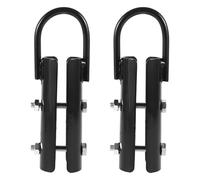 Housoutil Morsetto per Corda da Arrampicata 38mm 2 Pezzi, Attacco Sicurezza in Metallo per Allenamento Fitness e Sport Estremi, Ganci Fissi per Corde Pesanti Uso Indoor e Outdoor