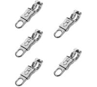 Housoutil Moschettone Antipanico, 5Pz Antipanico in Lega Di Zinco per Equestre, Moschettone in Lega Di Zinco per Equestre, Moschettone Rapido in Lega Di Zinco per Arrampicata Equestre