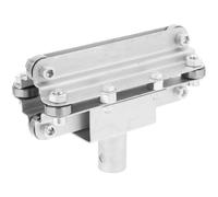 Housoutil Motore Avvolgibile per Serra Rivestimento Zinco-Alluminio Pulegge Metalliche Motore di Ventilazione Laterale per Colture Agricole e Orticole Dispositivo Elettrico per