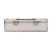 Housoutil Organizer Trasparente Rettangolare in Plastica con Grande Capacità e Impilabile, per Strumenti da Ricamo e Piccoli Accessori per Progetti Artistici
