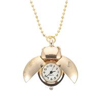 Housoutil Orologio da Tasca Creativo a Forma di Coleottero Oro