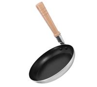 Housoutil Padella Giapponese per Pancake e Uova con Manico Verticale in Lega di Alluminio, Antiaderente, Riscaldamento Rapido, Compatta per Cucina e Colazione