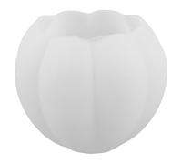 Housoutil Paralume e Compatibile a Forma di Zucca in Vetro Soffiato Bianco Latte Design Rustico Elegante, Facile da Installare e Thanksgiving per Decorazioni Autunnali