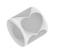 Housoutil Pellicola Vinilica Trasferibile Termoadesiva a Forma di Cuore, Nastro Riflettente per Abbigliamento Fai da Te, Film per Decorazione Personalizzata di Tessuti, Tagliabile