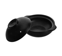 Housoutil Pentola in Terracotta Coreana con Coperchio Casseruola in Ceramica per Riso e Stufati Leggera e Portatile per Cucina e Viaggi Mantiene Calore e Sapore Autentico