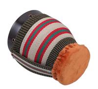 Housoutil Pentola per Raschiare la Moxa in Ceramica a Doppio Strato, Vaso per Moxibustione Manuale Piccolo Portatile con Custodia, Strumento per Massaggi e Moxibustione da Viaggio per Uso