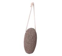 Housoutil Pietra Pomice Naturale Per Piedi e Rimozione Calli e Pelli Secche Strumento Massaggiante Per Relax e Benessere Colore Caffè Forma Ergonomica