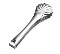 Housoutil Pinza per Alimenti in Acciaio Inossidabile Argento, Resistente e Portatile, per Barbecue e Buffet Durante Feste e Occasioni Speciali