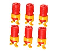 Housoutil Pinza Per Viti in Plastica Abs 6 Pezzi Morsetto Porta Viti Per Lavorazione Del Legno Tenuta Sicura Per Trapano e Attrezzi Manuali