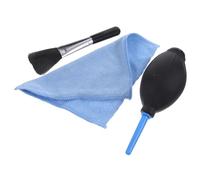 Housoutil Pompetta Soffia-polvere in Silicone con Ugello Flessibile, Panno e Spazzola per Pulizia, per Obiettivi Fotocamera e Schermi Lcd Stili multipli