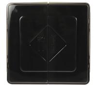 Housoutil Portaposate per Cassetto con Coperchio Organizer per Utensili da Cucina in PP Contenitore con Scomparti Multipli per Coltelli Forchette e Cucchiai Salvaspazio per Cucina