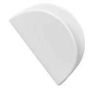 Housoutil Portatovaglioli Orizzontale in Ceramica Bianca per Bar e Banchetti, Accessorio Pratico e Decorativo da Tavolo per Cucina e Bagno