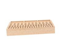Housoutil Portautensili Legno per Lavorazione Pelle con Organizer per Strumenti da Cucito Manuale per Hobby e Professionisti Design Pratico e per Casa e Laboratorio