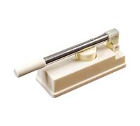 Housoutil Pressa per Ravioli e Involtini in Plastica Bianca Manico Esteso, Stampo per Pasta Fatta a Mano e Tortilla, Utensile da Cucina Multifunzione per Preparazione Rapida e Pulizia