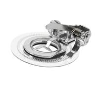 Housoutil Presser Ricamato Cucire Cucitura orlatura Strumento di Orme Ricamo Piedino per Punto Dritto Piedino per Orlare Piedini Professionali Piede Presser per ormare Acciaio Inossidabile