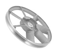 Housoutil Puleggia di alluminio del del compressore d'aria per la pompa del doppio cilindro ruota della cinghia durevole per l'installazione e la manutenzione efficienti di potenza