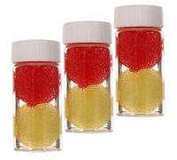 Housoutil Pulitore Portatile per Pinzette Spugna per Rimuovere Residui di Colla, Set da 3 Pezzi per Pulizia Rapida e Sicura delle Pinzette per Extension Ciglia, Strumento Pratico per Saloni