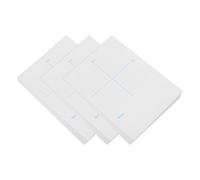 Housoutil Quaderno 3 Pezzi Carta Millimetrata Ingegneristica Griglia Coordinate Xy, Carta Liscia per Scrittura Efficiente, per Compiti e Aula