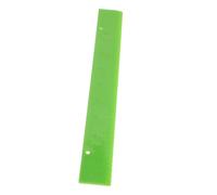 Housoutil Righello Braille Riutilizzabile in Pvc Verde, Ausilio per Apprendimento del Braille Robusto e Accessorio per Back To School Party per Non Vedenti