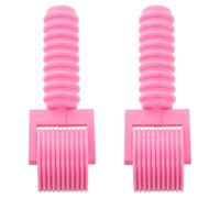 Housoutil Rullo per Appiattire Strass Artistici in Plastica Resistente 2 Pezzi Utensile a Rullo Pressante per Pittura e Lavori Artigianali Strumento Regolabile per Ricamo Decorazioni DIY