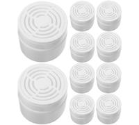 Housoutil Scatola Deodorante Ricaricabile 150Ml Set da 10 Pezzi Contenitore Vuoto per Deodorante Ambienti Armadio Auto Bagno e Camera da Letto Materiale Plastico Resistente Bianco