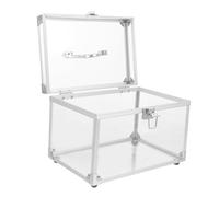 Housoutil Scatola Porta CD e Dvd Trasparente Protettivo Organizer Compatto e Resistente per Archiviazione Dischi Custodia Portatile Salvaspazio per Multimediali