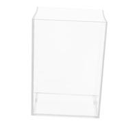 Housoutil scatola portapenne porta pastelli porta spazzole per portamatite da scrivania organizer per pennelli da trucco Porta a matita da scrivania Acrilico Trasparente