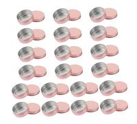 Housoutil Scatole Per Crema Cosmetica in Alluminio Color Oro Rosa Da 30 Ml Per La Conservazione Di Creme Cosmetiche Formato Portatile Da Viaggio