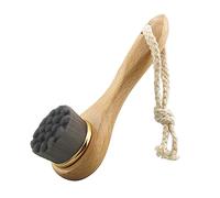 Housoutil Scrubber Per Il Viso Scrubber Facciale Spazzola Viso Esfoliante Pennello Esfoliante Pennello in Setole Naturali Spazzola in Microfibra Bambù Struccante Faggio