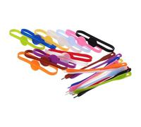 Housoutil Segnabicchieri in Silicone 24 Pezzi Ciondoli Colorati Anelli Elastici Antiscivolo per Bicchieri da Vino e senza Stelo Identificatori Riutilizzabili per Feste e Cocktail Party