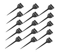 Housoutil Set 15 Pezzi Pettini per Tingere i Chioma in Plastica Nera Applicatori per Tinte da Salone Impugnatura Ergonomica Spazzole Antigoccia per Colorazione e Balayage Professionale