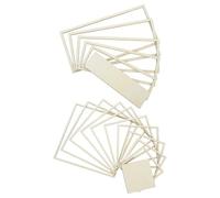 Housoutil Set 2 Piastra di Ceramica Stampi in Legno a Geometria Concentrica per Modellare Argilla, Uso Versatile per Creazione Artistica e Lavorazione Manuale della Ceramica