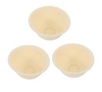 Housoutil Set 3 Ciotole in Silicone per Maschere Viso Ciotole da Spa Antiscivolo per Miscelazione Fai da Te di Fanghi e Trattamenti Viso Professionali Resistenti e Facili da Pulire per
