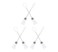 Housoutil Set 3 Pennelli Pulizia Macchina da Cucire e Tastiera, Spazzole Doppia Punta in Plastica e Acciaio Inox per Rimuovere Lanugine e Sporco