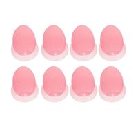 Housoutil Set 8 Pezzi Copertura Protettiva in Silicone per Pennelli Labbra, Antigraffio e Antipolvere, Comoda da Trasportare per Applicazioni Make-up Professionali e Viaggi