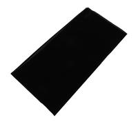 Housoutil Sfondo Fotografico Nero di Velluto 1,5X1,5 M Riutilizzabile per Studio Fotografico e Streaming Live, Resistente e Antiriflesso