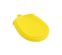 Housoutil sfregamento silicone frusta perfetta appeso al muro arazzi giallo massaggiatore cutaneo strumenti di pulizia pennello per il viso detergente bambino Palla da bagno